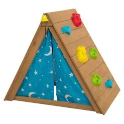 KidKraft Houten Speelhuis Tent Met Klimwand Online Kopen?