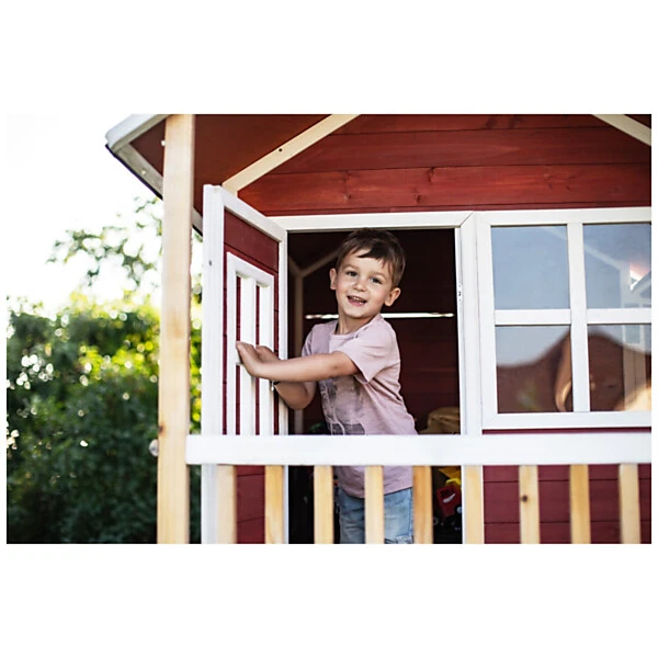 EXIT TOYS EXIT Loft 300 Houten Speelhuis - Rood Online Kopen? - Afbeelding 11
