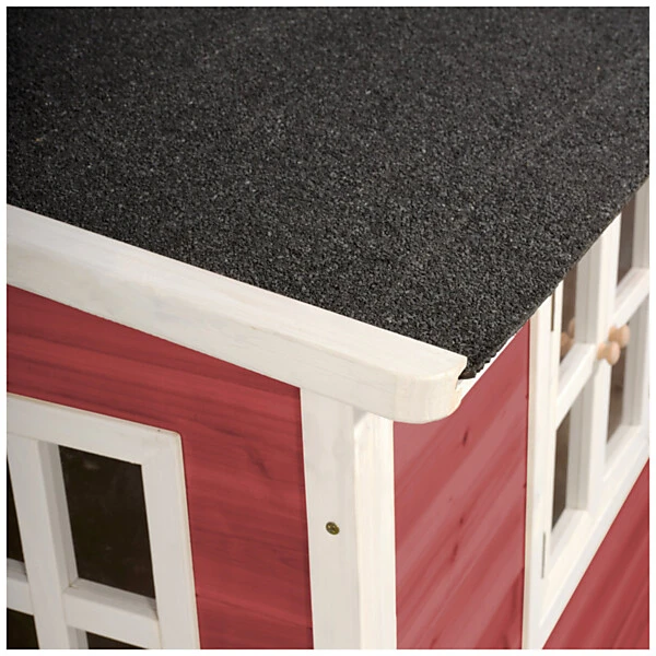 EXIT TOYS EXIT Loft 350 Houten Speelhuis - Rood Online Kopen? - Afbeelding 8