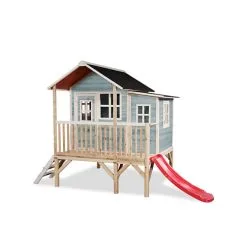 EXIT TOYS EXIT Loft 350 Houten Speelhuis - Blauw Online Kopen?