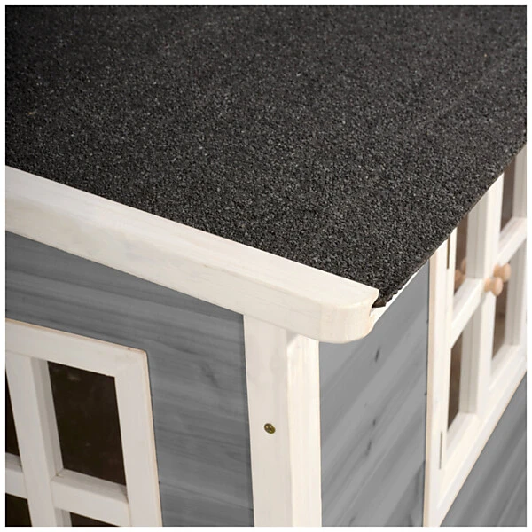 EXIT TOYS EXIT Loft 100 Houten Speelhuis - Grijs Online Kopen? - Afbeelding 6