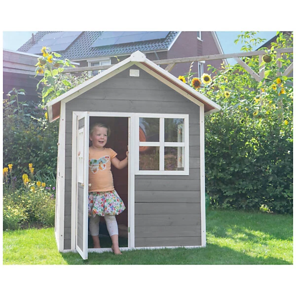 EXIT TOYS EXIT Loft 100 Houten Speelhuis - Grijs Online Kopen? - Afbeelding 10