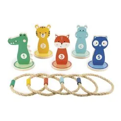 Janod Verjaardagsspel - Ringen Gooien Dieren Hout Online Kopen?