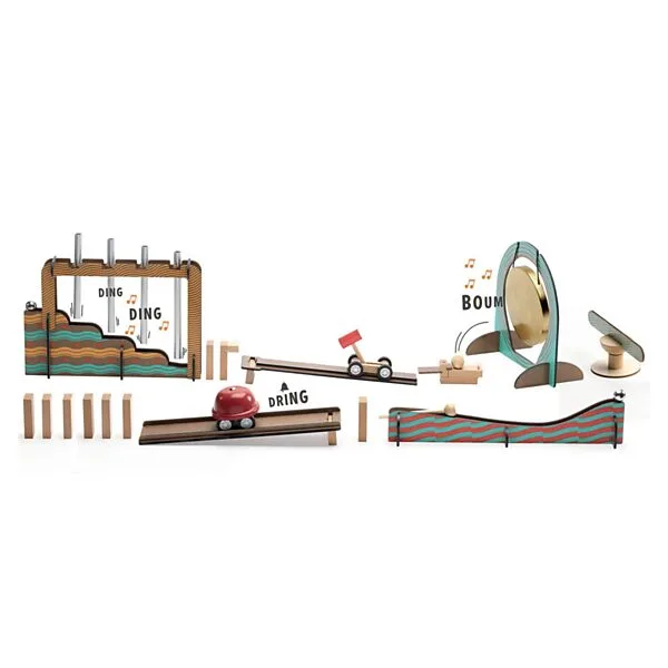 Djeco Zig & Go Action Reaction Baan Muziek, 52dlg. Online Kopen? - Afbeelding 2