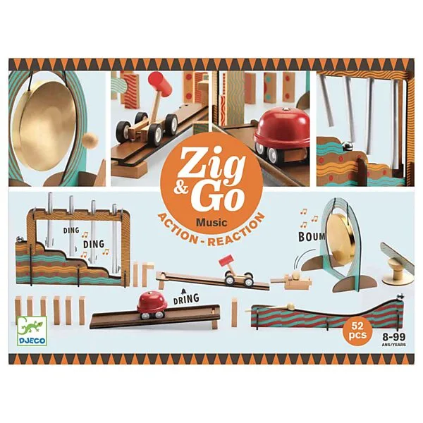 Djeco Zig & Go Action Reaction Baan Muziek, 52dlg. Online Kopen? - Afbeelding 5