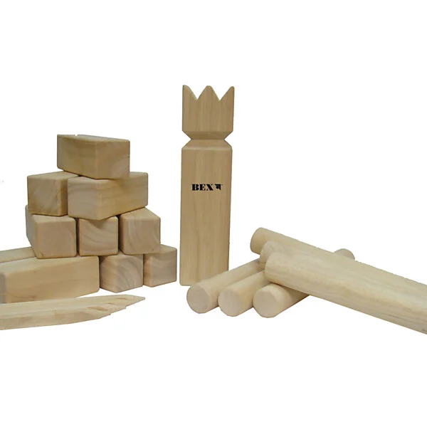 Kubb Original Rubberhout - Afbeelding 2