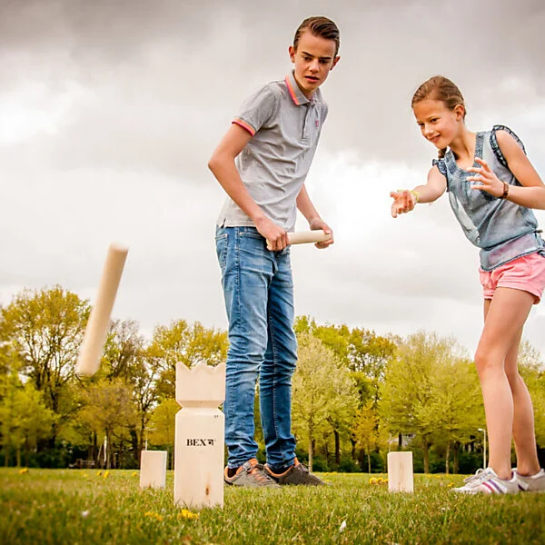 Kubb Original Rubberhout - Afbeelding 3