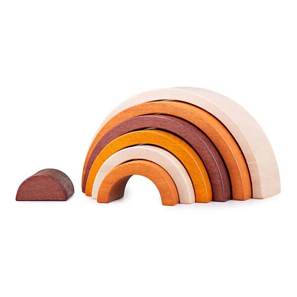 Bigjigs Houten Stapel Regenboog Naturel Online Kopen?