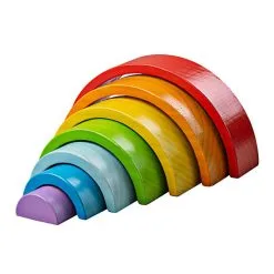 Bigjigs Klein Houten Regenboog Stapelspel, 11dlg. Online Kopen?