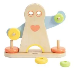 Classic World Houten Hercules Weegschaal, 7dlg. Online Kopen?