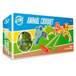 TACTIC Houten Dieren Croquet Set Online Kopen?
