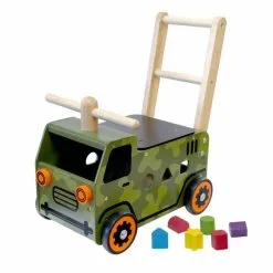 I'm Toy Loop- En Duwwagen Legertruck