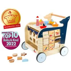 Small Foot - Houten Activiteiten Loopwagen Walvis Online Kopen?