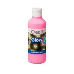 Creall Glow In The Dark Verf Roze, 250ml Online Kopen?