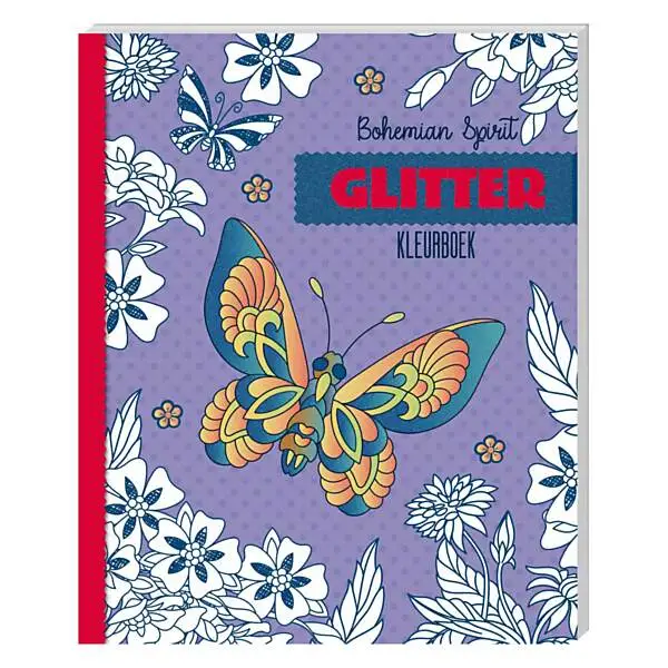 Glitter Kleurboek - Bohemian Spirit - Afbeelding 2