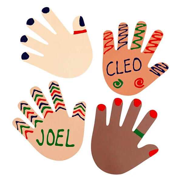 Colorations - Colours Like Me Handen, Set Van 24 (4 Kleuren) - Afbeelding 2