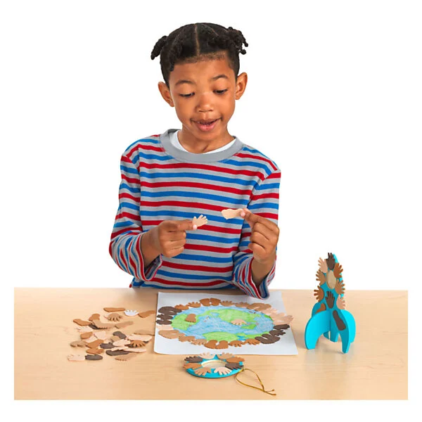 Colorations - Colours Like Me Handen En Voeten Foamstickers, 200st. - Afbeelding 7