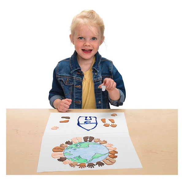 Colorations - Colours Like Me Handen En Voeten Foamstickers, 200st. - Afbeelding 8