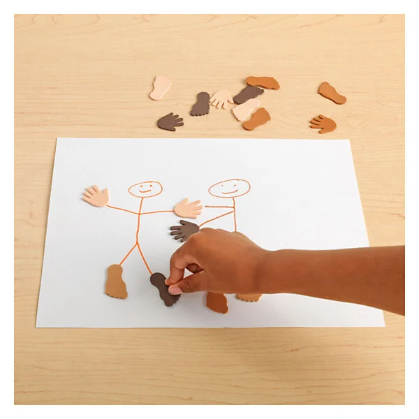 Colorations - Colours Like Me Handen En Voeten Foamstickers, 200st. - Afbeelding 9