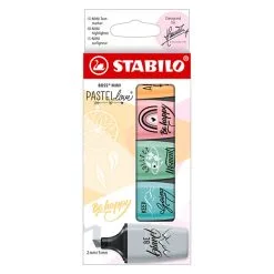 STABILO BOSS MINI Pastellove Markeerstiften, 5st. Online Kopen?