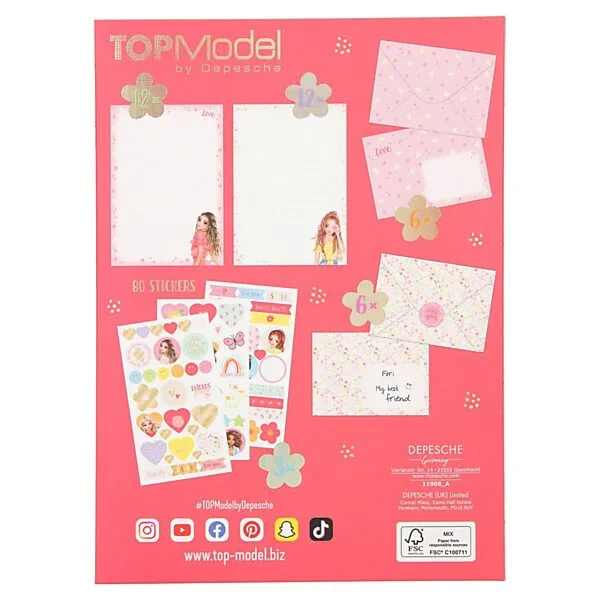 TOPModel Briefpapier Flower Berry Online Kopen? - Afbeelding 6