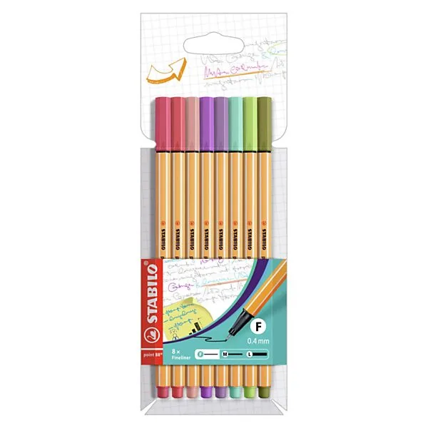 STABILO Point 88 Fineliners, 8st. Online Kopen? - Afbeelding 2