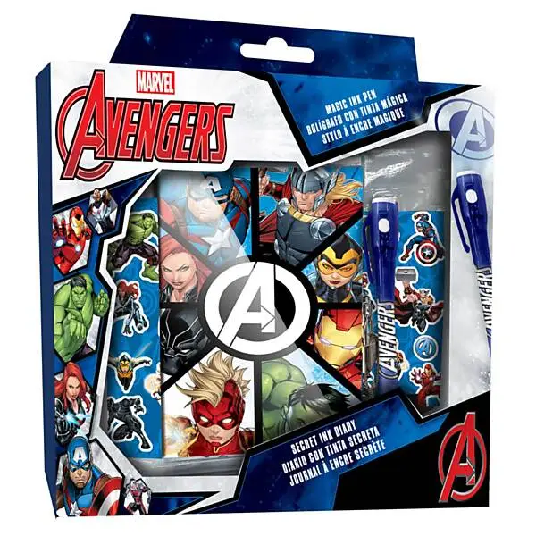 Kids Licensing Dagboek Met Stickers En Geheimschrift Pen - Avengers Online Kopen? - Afbeelding 3
