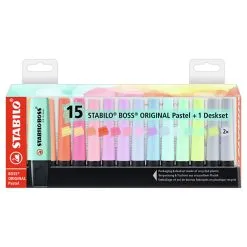 STABILO BOSS ORIGINAL Deskset Pastel, 15st. Online Kopen?