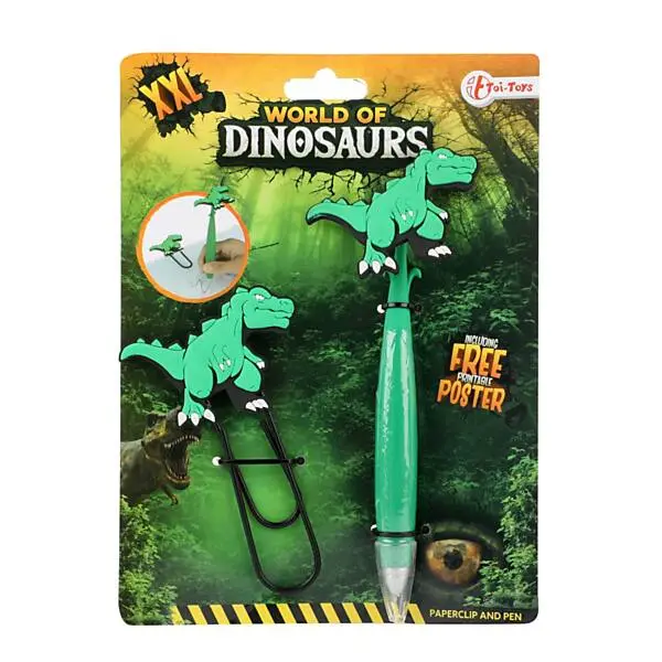 Toi Toys Dinosaurus Mega Paperclip Met Pen Online Kopen?