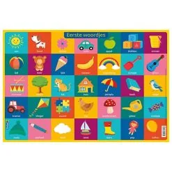 Deltas Educatieve Onderleggers Preschool - Eerste Woordjes Online Kopen?