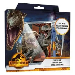 Jurassic World Dagboek Met Geheimschrift