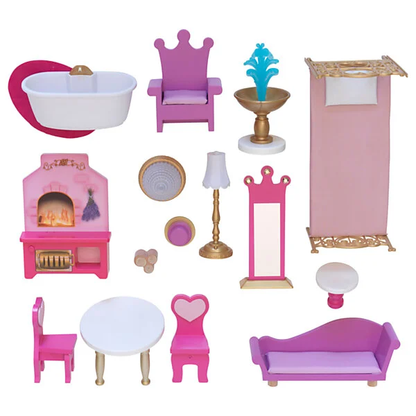 KidKraft Houten Poppenhuis Rose Garden Kasteel Online Kopen? - Afbeelding 3