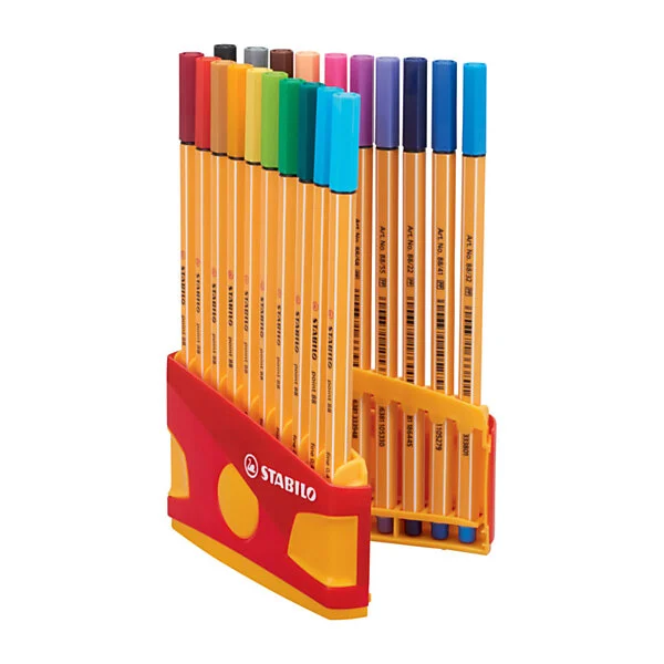 STABILO Point 88 Colorparade Rood/Oranje, 20st. Online Kopen? - Afbeelding 2
