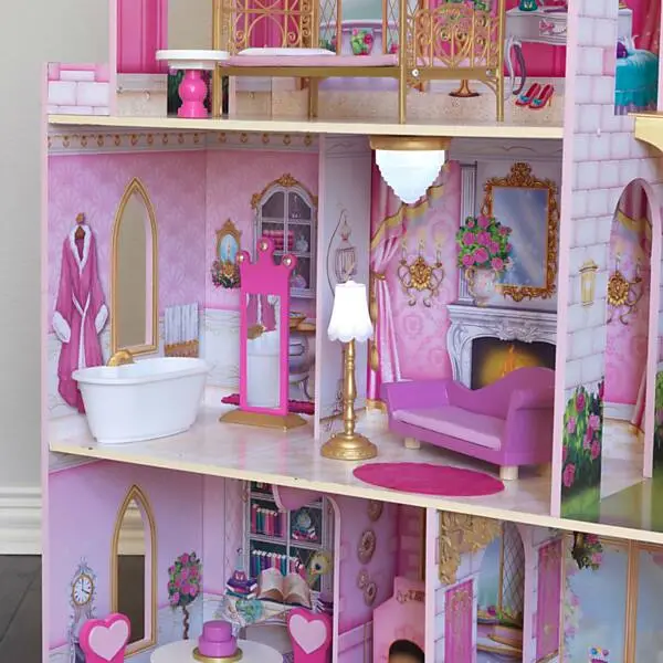 KidKraft Houten Poppenhuis Rose Garden Kasteel Online Kopen? - Afbeelding 10