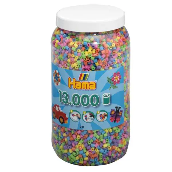 Hama Strijkkralen In Pot - Pastelmix (050), 13.000st. Online Kopen?