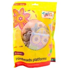 Twizz Strijkkralenbordjes, 12st.