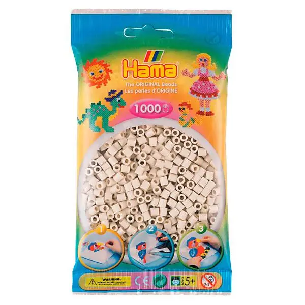 Hama Strijkkralen - Cloudy White (77), 1000st. Online Kopen? - Afbeelding 3