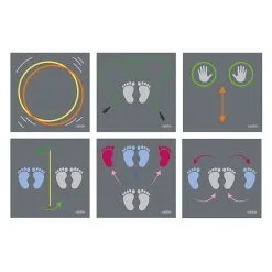 Achoka Speelkleed Bewegen 50x50cm, Set Van 6 Online Kopen?