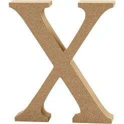 Creativ Company Letter X MDF 8cm, 1st. Online Kopen?