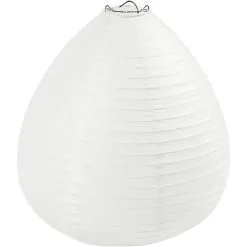 Creativ Company Rijstpapier Lamp Wit Druppel, 27cm Online Kopen?