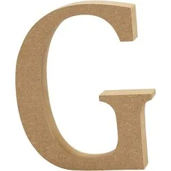 Creativ Company Letter G MDF 8cm, 1st. Online Kopen?
