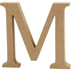 Creativ Company Letter M MDF 8cm, 1st. Online Kopen?
