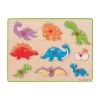 Bigjigs Houten Noppenpuzzel Dino's, 9dlg. Online Kopen?
