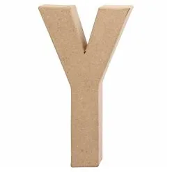 Creativ Company Letter Papier-maché - Y, 20,5cm Online Kopen?