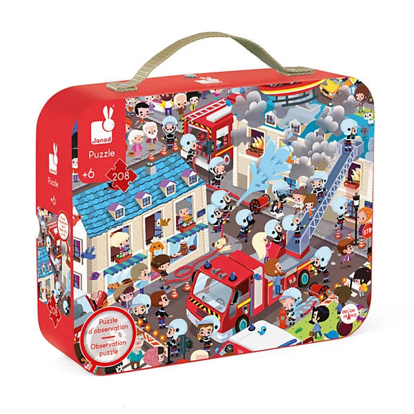 Janod Zoekpuzzel - Brandweer Online Kopen?