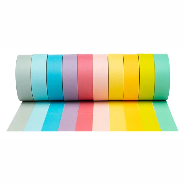 Colorations - Washi Tape Pastel Kleuren, Set Van 10 Online Kopen? - Afbeelding 4