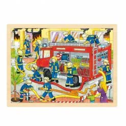 Goki Houten Legpuzzel - Brandweer, 48st. Online Kopen?