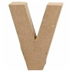 Creativ Company Letter Papier-maché - V, 10cm Online Kopen?