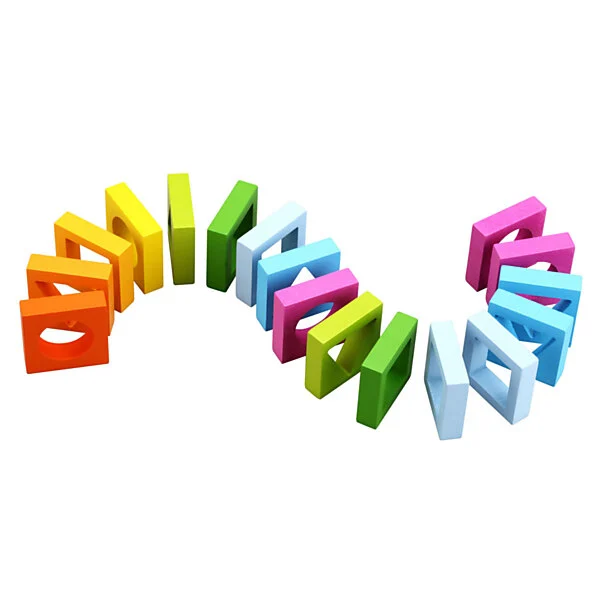 Classic World Geometrische Houten Blokken, 28dlg. Online Kopen? - Afbeelding 4