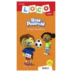 WPG Uitgevers Mini Loco - Rompompom Ik Leer Woordjes (4-6 Jaar) Online Kopen?